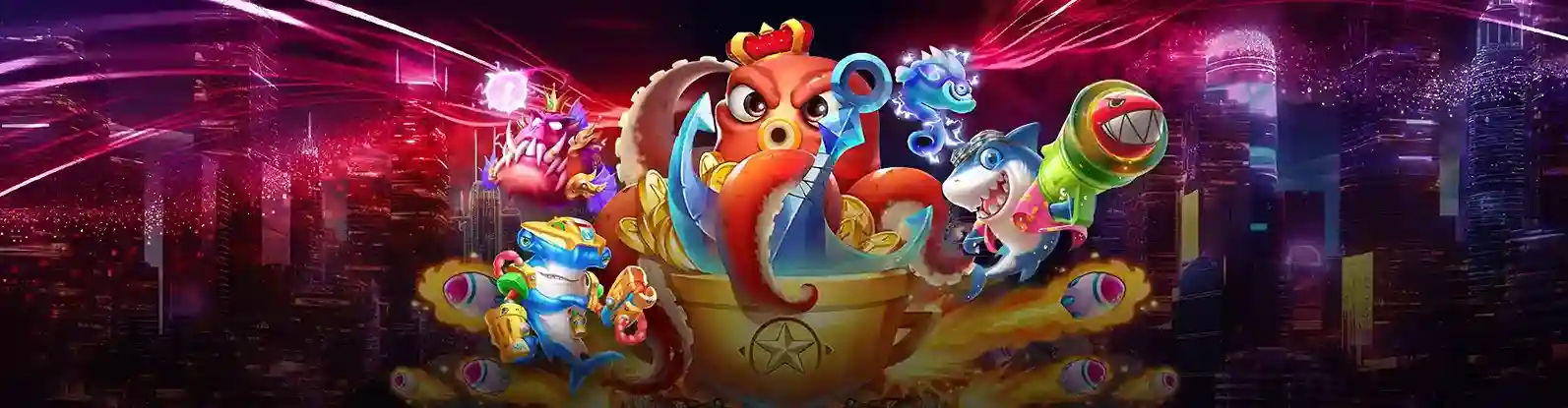 Full-screen action from 55BMW fishing slots