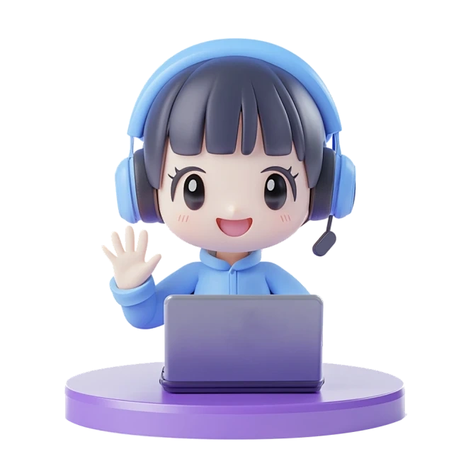 55BMW customer service representative providing live support for casino users