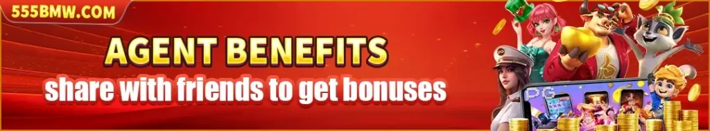 Invite friends and earn rewards through 55BMW casino link